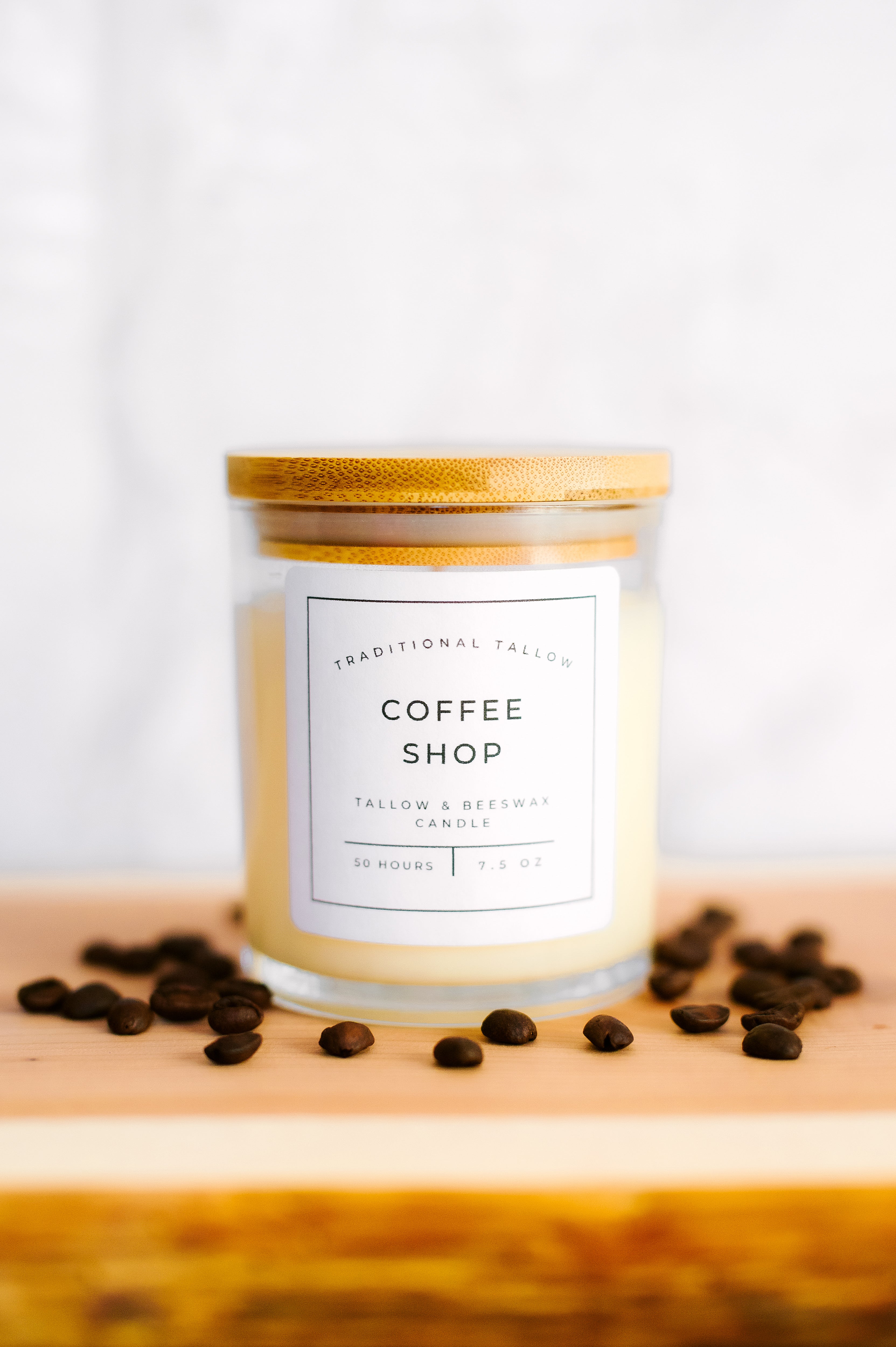 Spiced Coffee Beeswax Candles