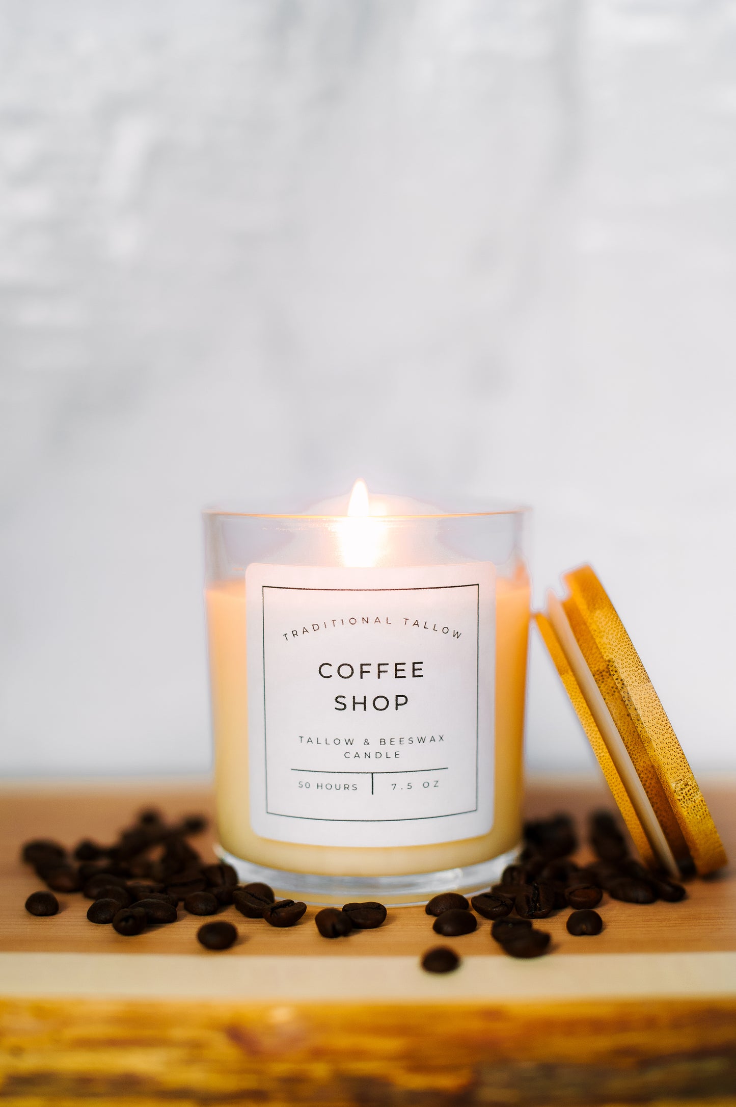Nontoxic Tallow & Beeswax Candles